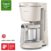 Cafetieră Philips Eco Conscious Seria 5000 HD5120/00, White Silk
