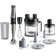 Blender de mână BRAUN MultiQuick 9 MQ9195XLI - 0X22111581, 1000~1200W (variabilă, Pulse), Lame ActiveBlade, Active PowerDrive, iMode, Advanced SmartSpeed, SplashControl, Cube Cutter 9mm, C1.2m, Premium Black