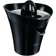 Presă de citrice Philips Avance HR2752/90, 85W, Curgere directă, Sită metalică, Sistem anti-picurare, Capac pentru praf, Cablu 1m, Compartiment pentru cablu, Motor ultra silențios 55dbA