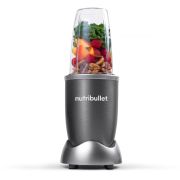 Blender nutribullet Original 600 NB603DG - 0C22300023, 600W, Lamă de extracție, Cană Tall de 700ml, Amestecare uniformă, Design simplu și compact, Ușor de curățat, Fără BPA, Cablu 100cm, 2.86kg, Dark Grey