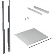 Kit instalare NEFF SeamlessCombination 60+45cm Z11SZ90G0 - 23001666, Set de rame decor pentru cuptoarele Slide and Hide, Graphite Grey
