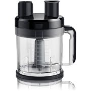 Procesor de alimente BRAUN MultiQuick XL MQ70XLBK, Capacitate 3.2l (uz 2l), Sistem EasyClick Plus, Taie, Feliază (subțire, gros), Mărunțește (fin, grosier), Julienne, Cartofi prăjiți, Frământă, N