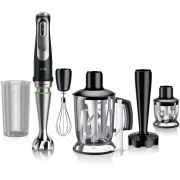Blender de mână BRAUN MultiQuick 9 MQ9147X, 1000~1200W (variabilă și Pulse), Lame ActiveBlade, Active PowerDrive, iMode, Advanced SmartSpeed, SplashControl, Cablu 1.2m, Premium Black