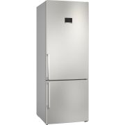 Combină frigorifică independentă BOSCH Seria 4 KGN56XIDR, 193x70cm, Inox, anti amprentă
