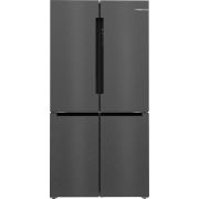 Combină frigorifică multi door BOSCH Seria 6 KFN96AXEA, 183x90.5cm, Black stainless steel